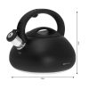 Klausberg teáskanna, sípszóval - fekete - 2.7L (KB-7368)