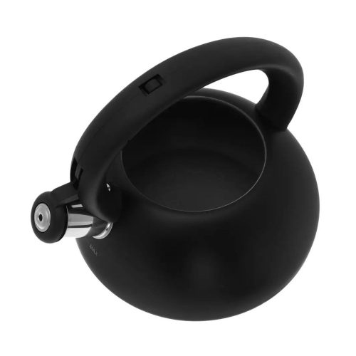 Klausberg teáskanna, sípszóval - fekete - 2.7L (KB-7368)