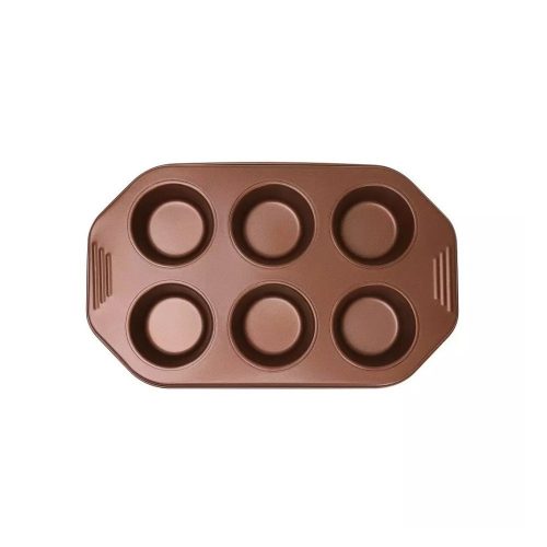 Klausberg tapadásmentes muffin sütőforma 6 darabos (KB-7375)