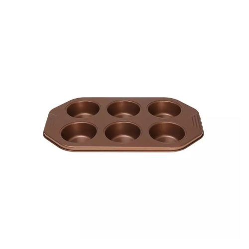 Klausberg tapadásmentes muffin sütőforma 6 darabos (KB-7375)