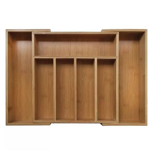 Kinghoff kinyitható bambusz evőeszköz tartó (KH-1218)