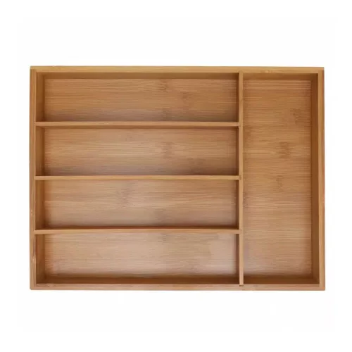 Kinghoff bambuszfa evőeszköz tartó 35 x 26 cm (KH-1222)
