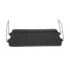 Kinghoff öntöttvas grill lap  44 x 24 cm - megfordítható (KH-1262)