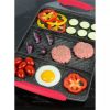 Kinghoff tapadásmentes grill lap  - 42 x 27 cm - indukciós főzőlaphoz (KH-1420)
