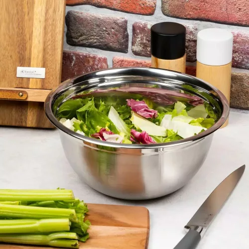 Kinghoff salátástál - rozsdamentes acél - Ø26 cm (KH-1488)