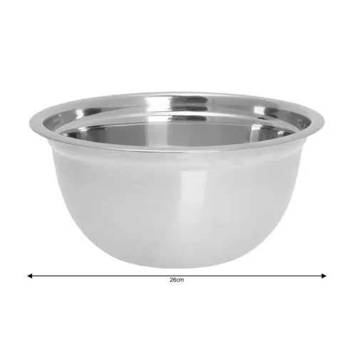 Kinghoff salátástál - rozsdamentes acél - Ø26 cm (KH-1488)