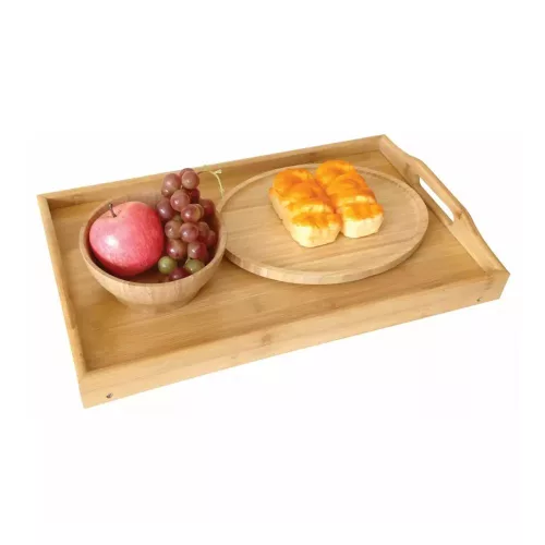 Kinghoff bambusz szervírozó tálca lábakkal (KH-1502)