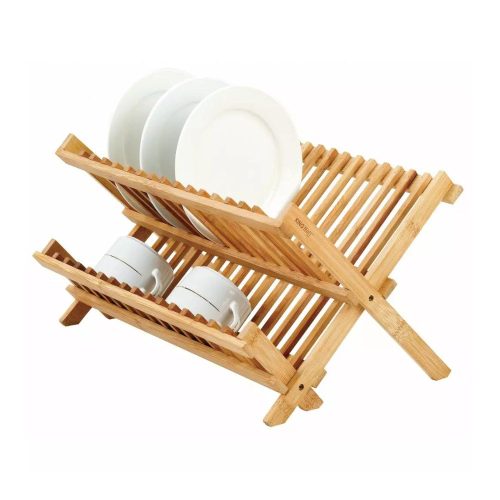 bambusz edényszárító