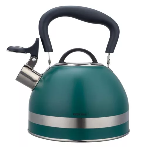 Kinghoff teáskanna, sípszóval - 1.8L - zöld (KH-1855)