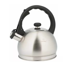   Kinghoff teáskanna, sípszóval, szálcsiszolt inox, 1.8L (KH-3773)