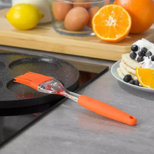 Kinghoff szilikon ecset - narancssárga (KH-4624O)