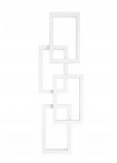   Weberg LOTUS Design Törölközőszárítós Radiátor 111x36 cm (fehér)