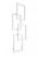 Weberg LOTUS Design Törölközőszárítós Radiátor 111x36 cm (fehér)