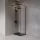 Welland Montana walk-in zuhanyfal 60 x 195 cm - fekete profil