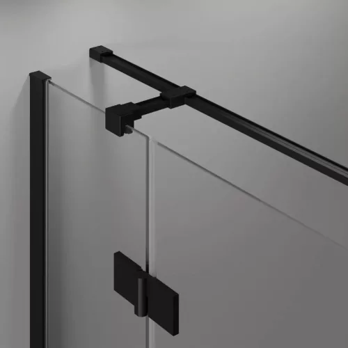 Welland Luxury-Line Enzo zuhanykabin - 80 x 100 cm - fekete profil