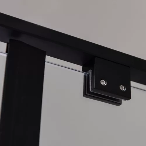 Welland Luxury-Line Como zuhanykabin - 90 x 90 cm - fekete profil