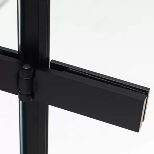 Welland Luxury-Line Como zuhanykabin - 90 x 90 cm - fekete profil