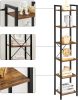 Könyvespolc - 6 polcos rendszer - Vasagle Loft bútor