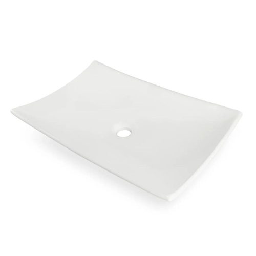 Pultra építhető mosdókagyló - 64 x 41 cm - fehér