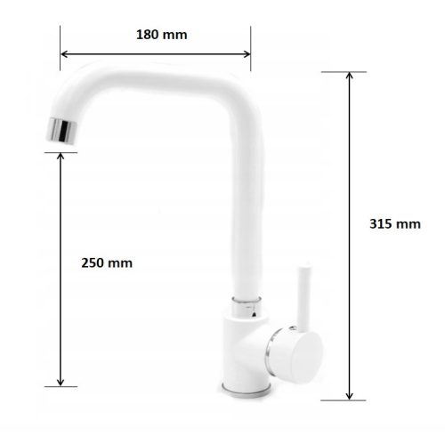 Monza-Granit-mosogato-steel-csaptelep-dugoemelo-feher