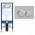 Welland M6601 Slim beépíthető fali WC tartály + nyomólap (G1201C)