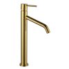 Mexen Rumba magasított fürdőszobai mosdó csaptelep - arany (73510-50)