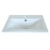 Mirano Vena fürdőszobabútor + mosdókagyló + szifon - 60 cm (szürke / fehér)