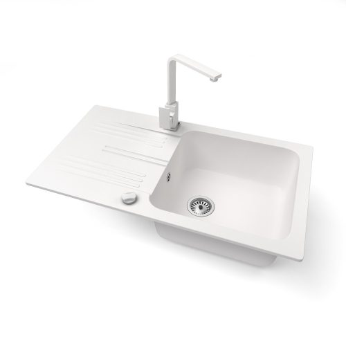 Fehér Gránit mosogató 