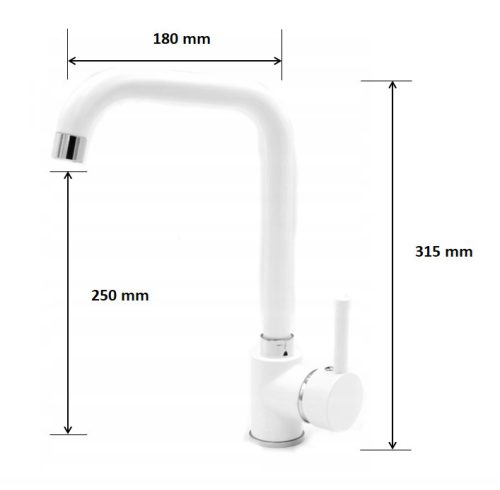 Gránit mosogató NERO Malta + Steel csaptelep + dugóemelő (fefér)