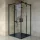 Welland Luxury-Line NSPA-9090 zuhanykabin - 90 x 90 cm - fekete profil
