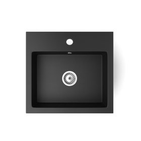  Fekete mosogatótálca