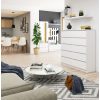 Komód - Akord Furniture K120-10 - fehér