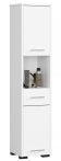   Fürdőszobai álló szekrény 140 cm - Akord Furniture - fehér