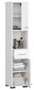 Fürdőszobai álló szekrény 140 cm - Akord Furniture - fehér