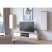 TV állvány 160 cm - Akord Furniture - fehér / sonoma tölgy