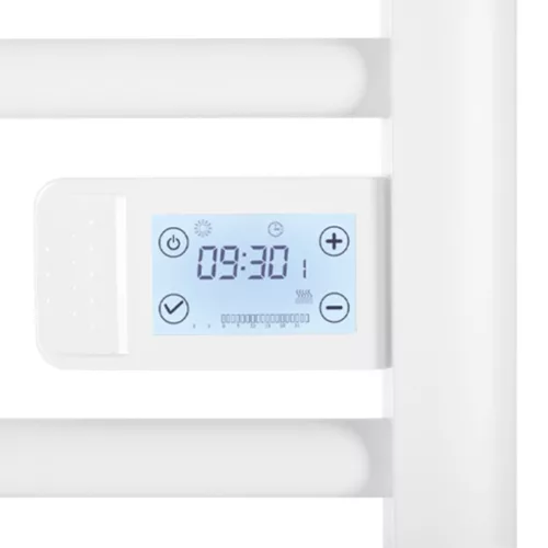 Design radiátor digitális termosztáttal - NERO Italia