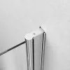 Welland RDD-90 kétszárnyú zuhanyajtó - 90 cm - króm profil
