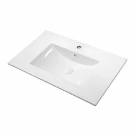 Fürdőszoba bútorra építhető kerámia mosdó 80 cm