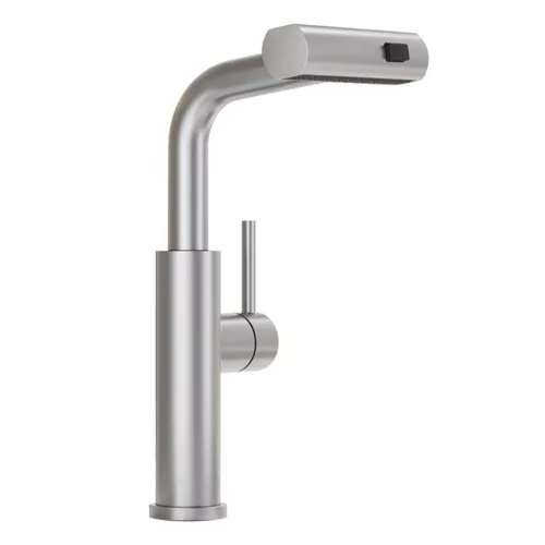 Welland S3281E-1 mosogató csaptelep - kihúzható multifunkciós fej - (inox)