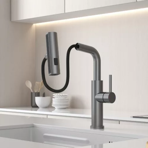 Welland S3281E-1 mosogató csaptelep - kihúzható multifunkciós fej