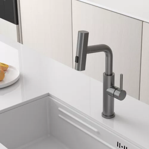 Welland S3281E-1 mosogató csaptelep - kihúzható multifunkciós fej