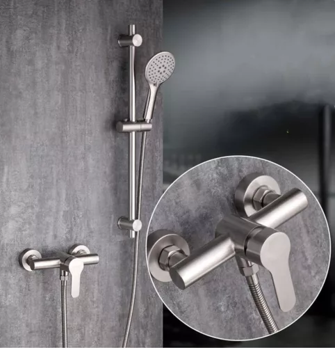 Welland zuhany csaptelep - inox