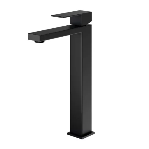 Welland Vista magasított mosdó csaptelep - fekete