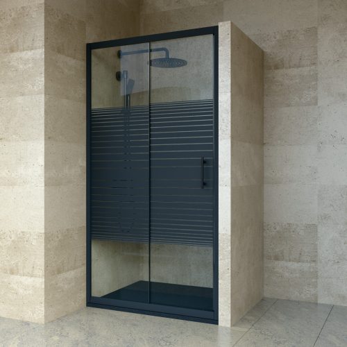 Welland SD-100 elhúzható zuhanyajtó - 100 cm