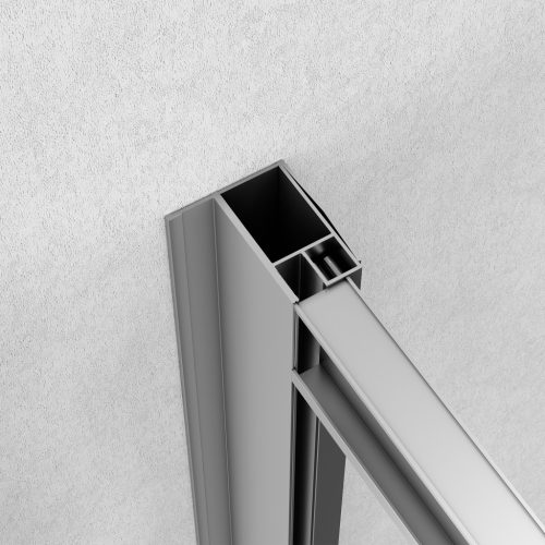 Welland SD-100 elhúzható zuhanyajtó - 100 cm