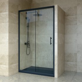 Welland SD-115 elhúzható zuhanyajtó - 115 cm