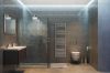 Törölközőszárító fürdőszobai fűtőtest 50 x 160 cm króm