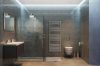 Törölközőszárító fürdőszobai fűtőtest 60 x 160 cm króm