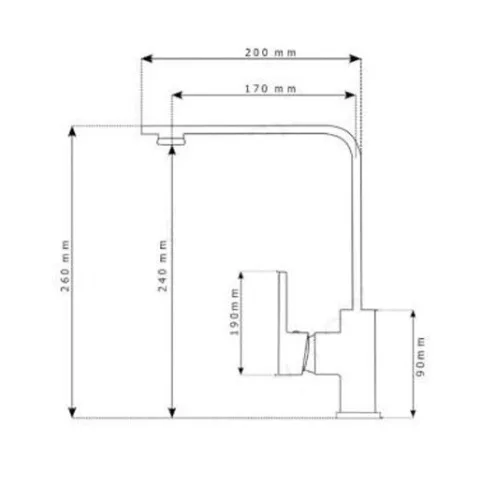 Gránit mosogató - Nero Solarys + Design csaptelep + dugókiemelő (fekete)