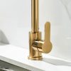 Gránit mosogató - Nero Solarys + Design Gold csaptelep + dugókiemelő (fehér)